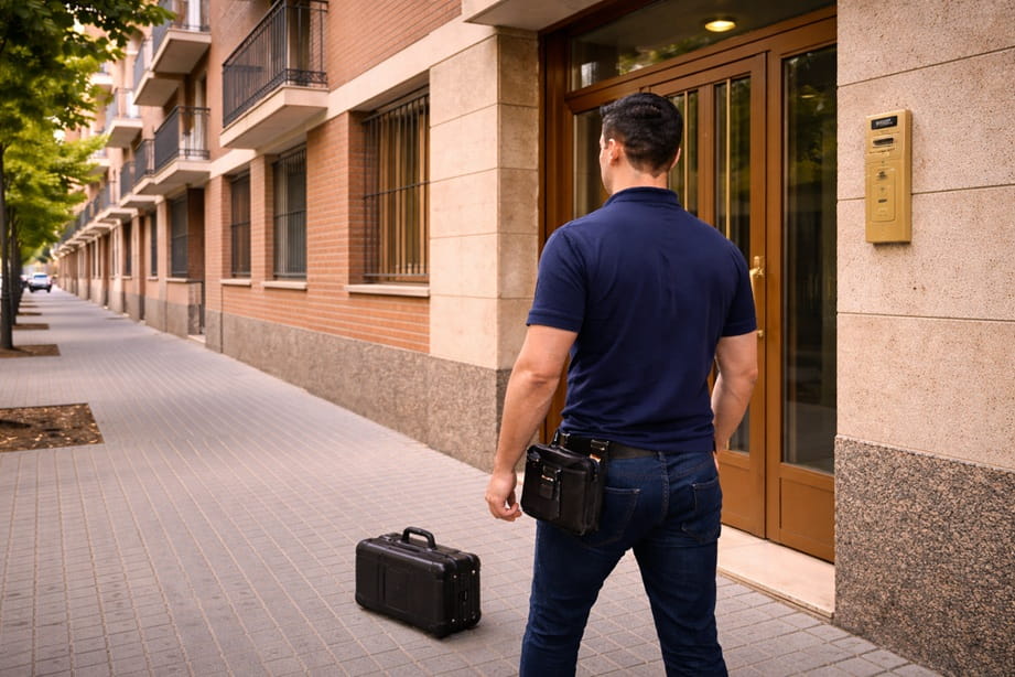 Cerrajero en Las Fuentes Zaragoza junto a portal residencial